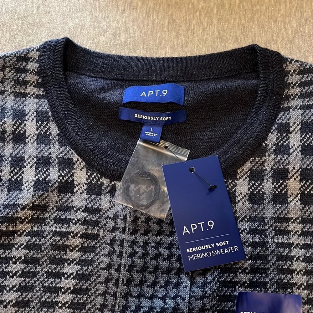 Mens Lightweight Sweater - Picture 3 of 5